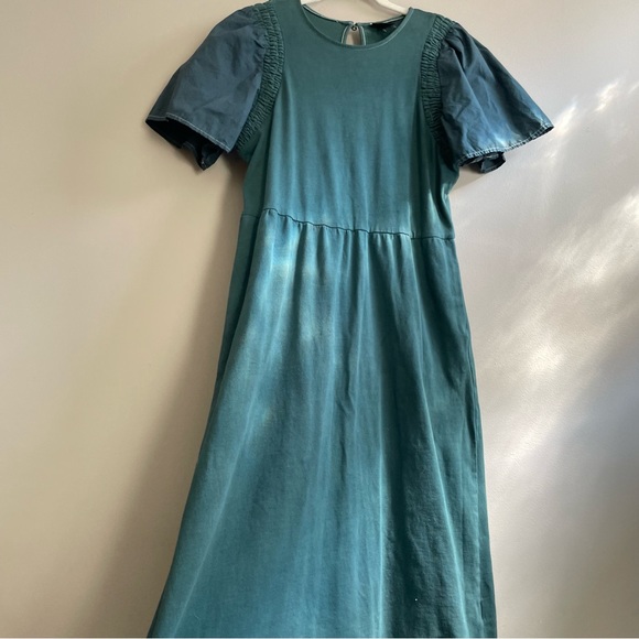 Women’s 100% Cotton Smock Dress *Dyed* Who What Wear - Picture 9 of 12